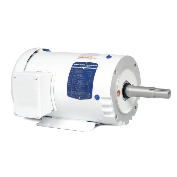 Baldor-Reliance 15Hp, 1765Rpm, 3Ph, 60Hz, 254Jm, 3942M, Tefc, F JMEWDM23933T